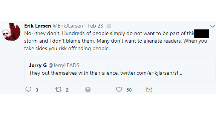 Erik Larsen Twitter
