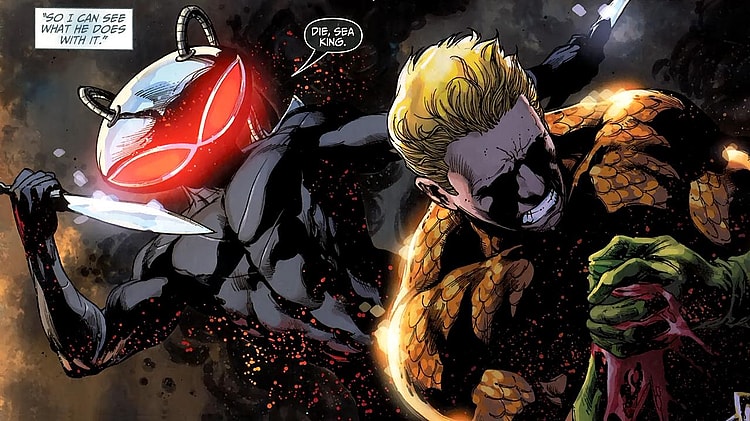 Black Manta and Aquaman - DC Comics