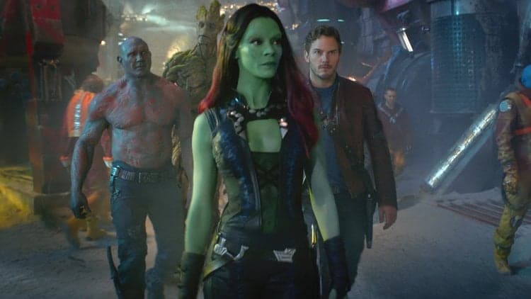 Gamora in "Guardians of the Galaxy" - Marvel Studios