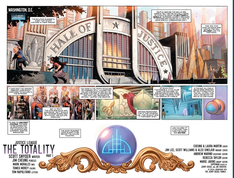 Justice League #1 Preview Page - DC Comics