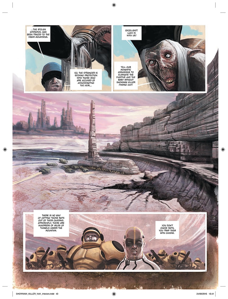 Showman Killer: Heartless Hero Preview Page