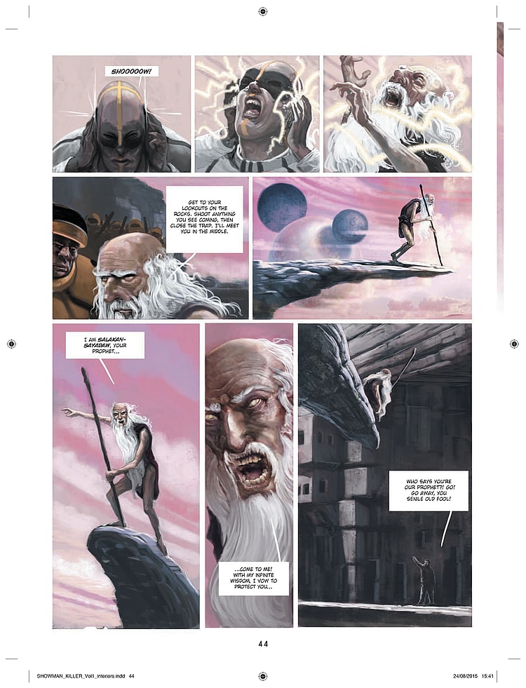 Showman Killer: Heartless Hero Preview Page