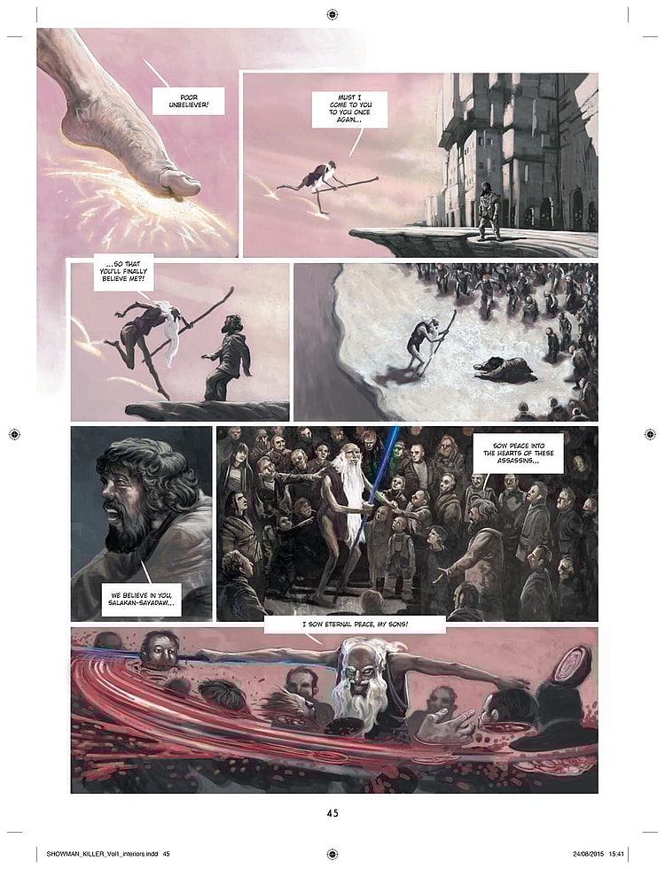 Showman Killer: Heartless Hero Preview Page