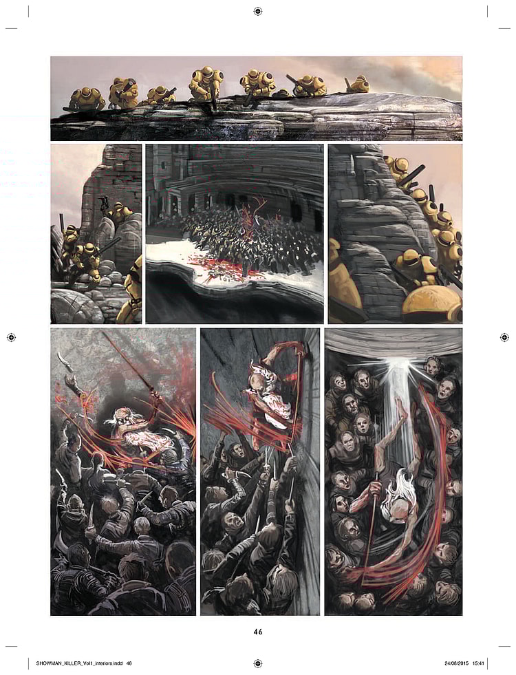 Showman Killer: Heartless Hero Preview Page