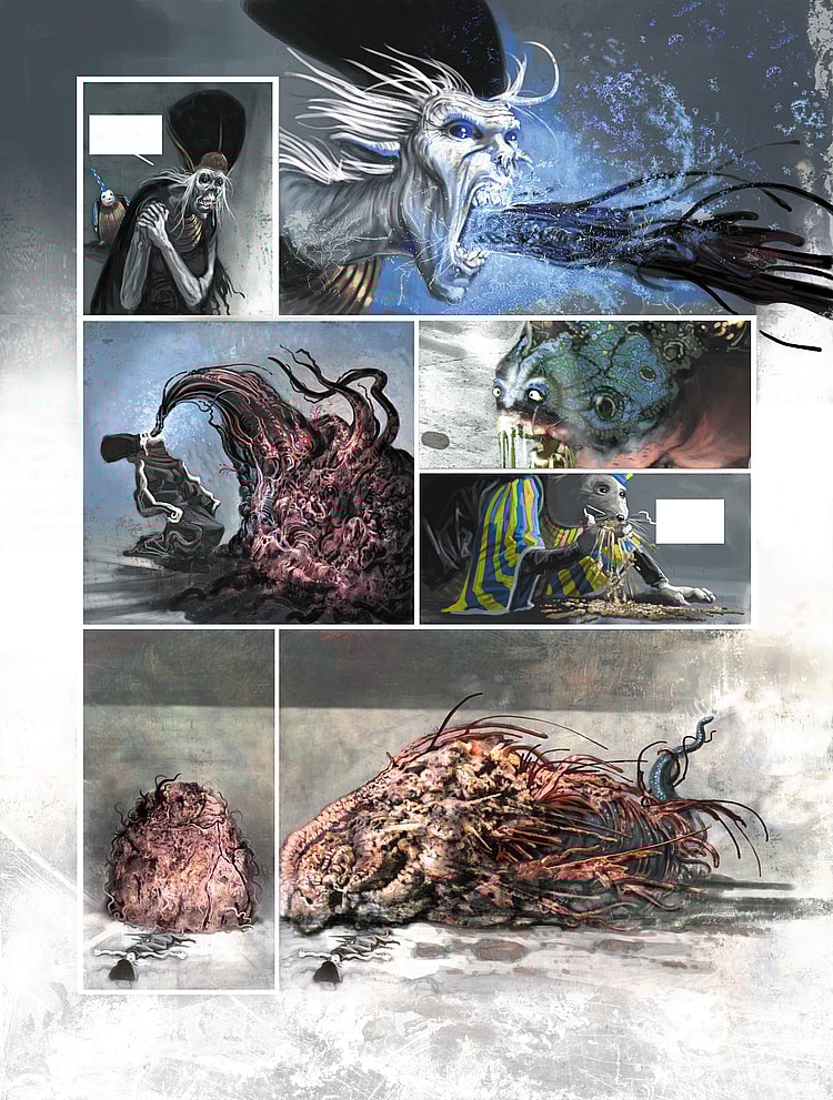 Showman Killer: The Golden Child Preview Page