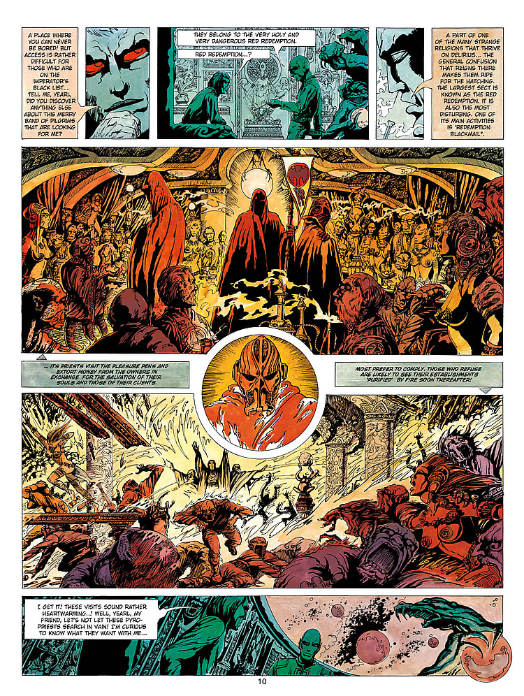 Lone Sloane: Delirus Preview Page