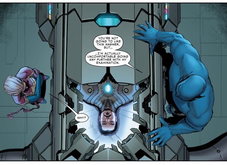 Tony Stark Coma
