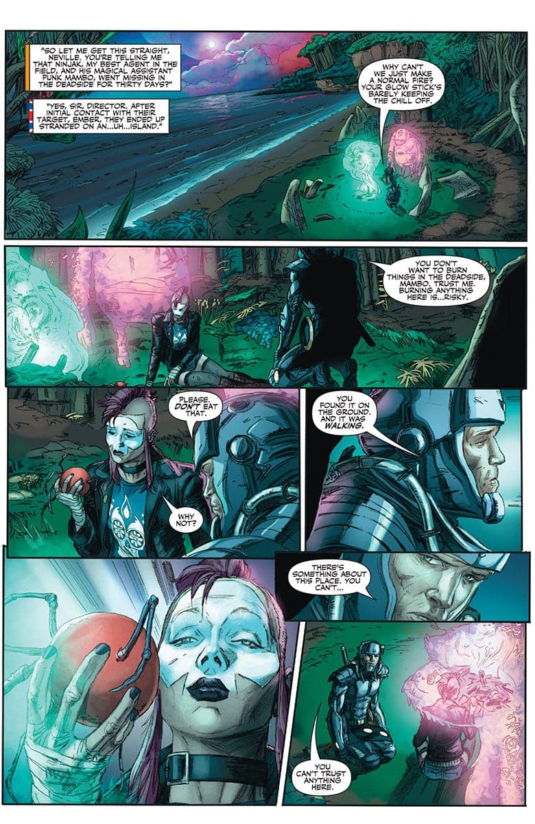 Ninjak #11 Preview Page