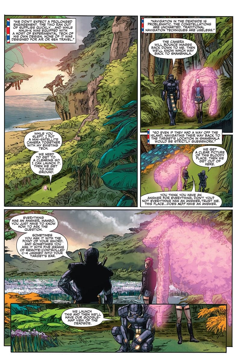 Ninjak #11 Preview Page