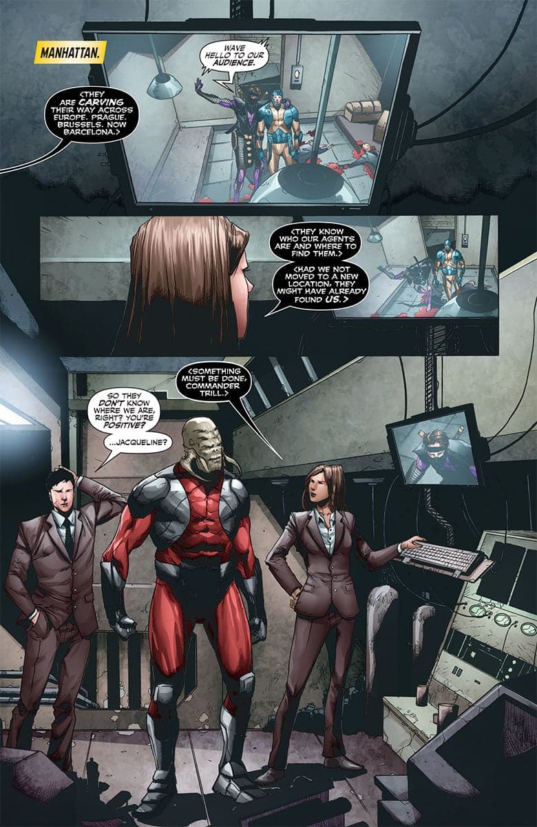 X-O Manowar #44 Preview Page