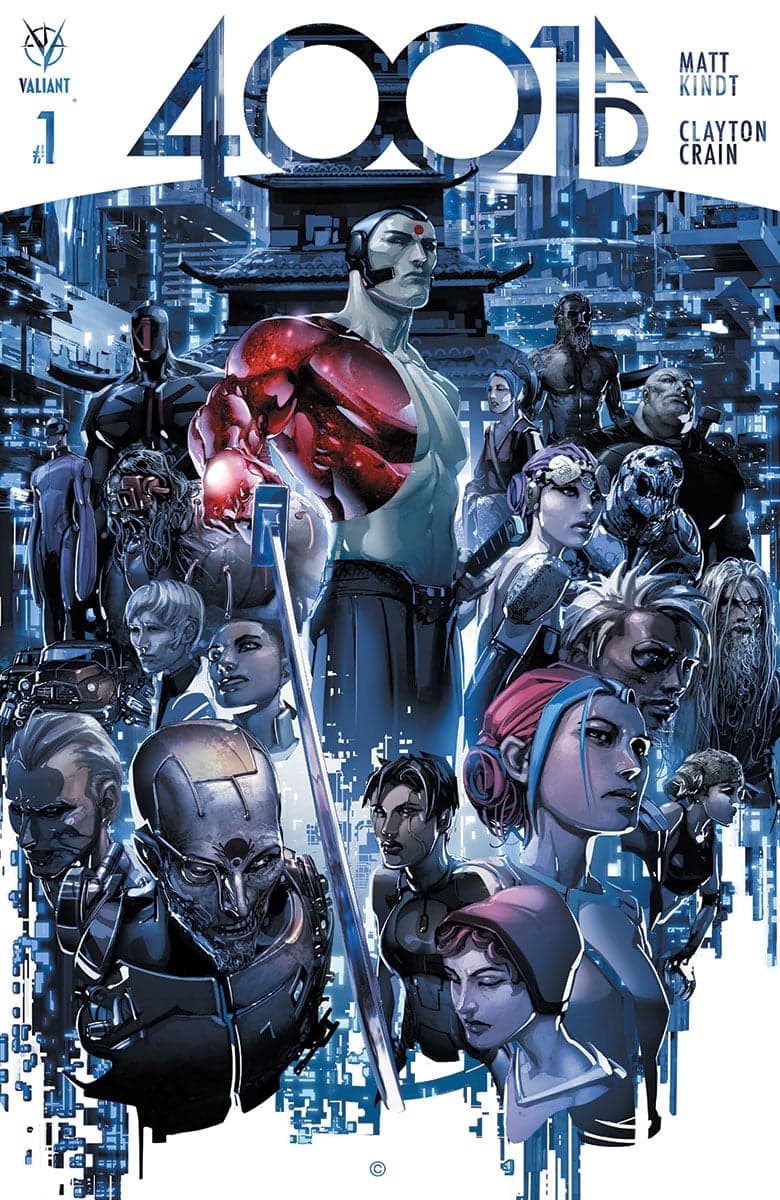 4001 A.D. #1 Cover