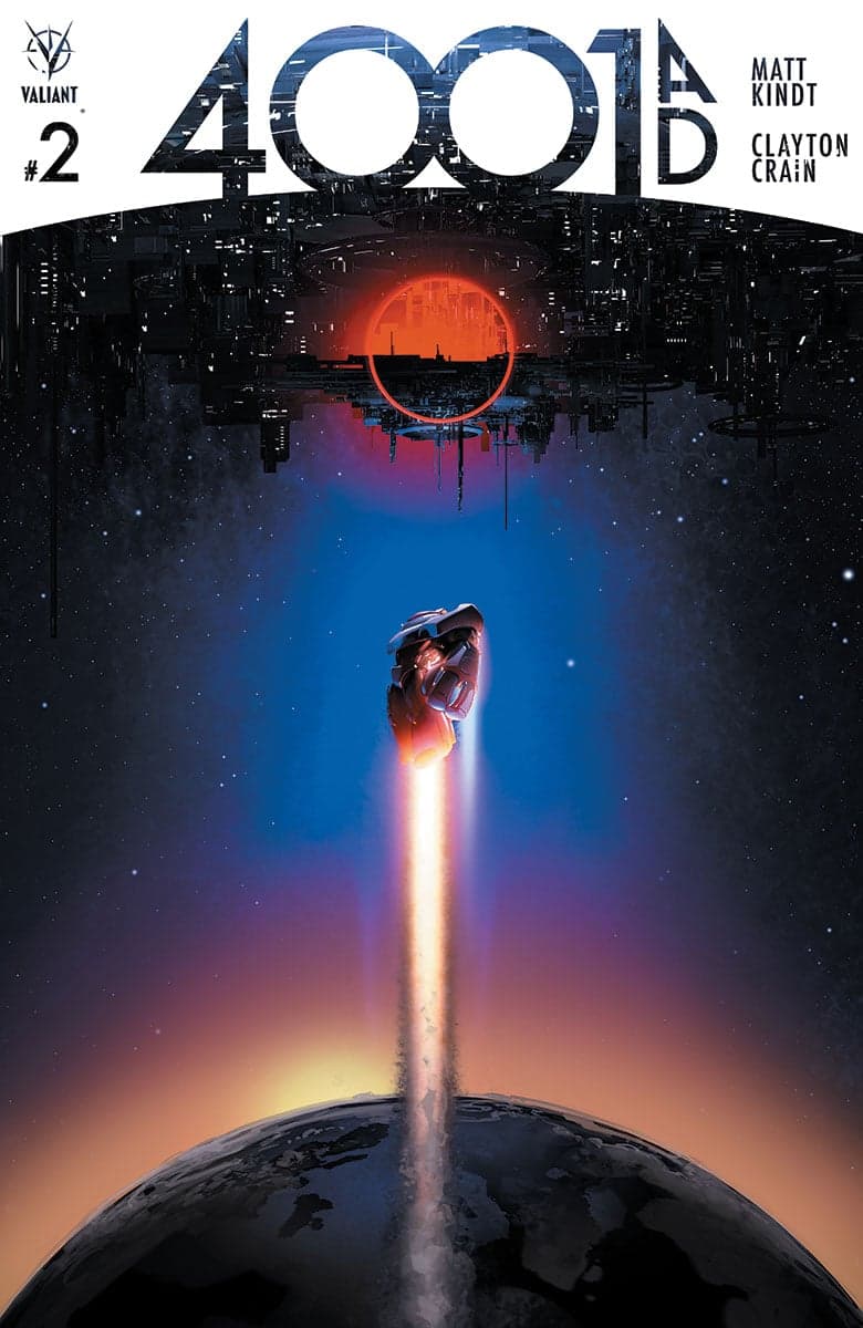 4001 A.D. #2 Cover