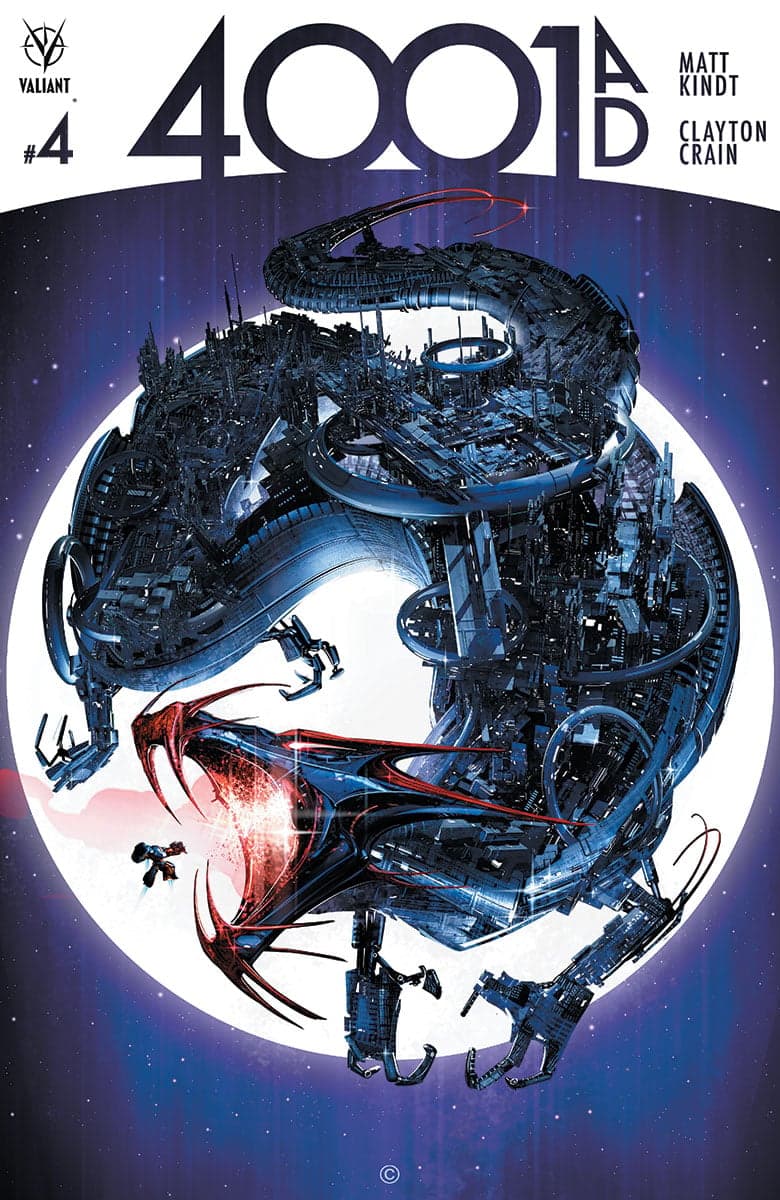 4001 A.D. #4 Cover