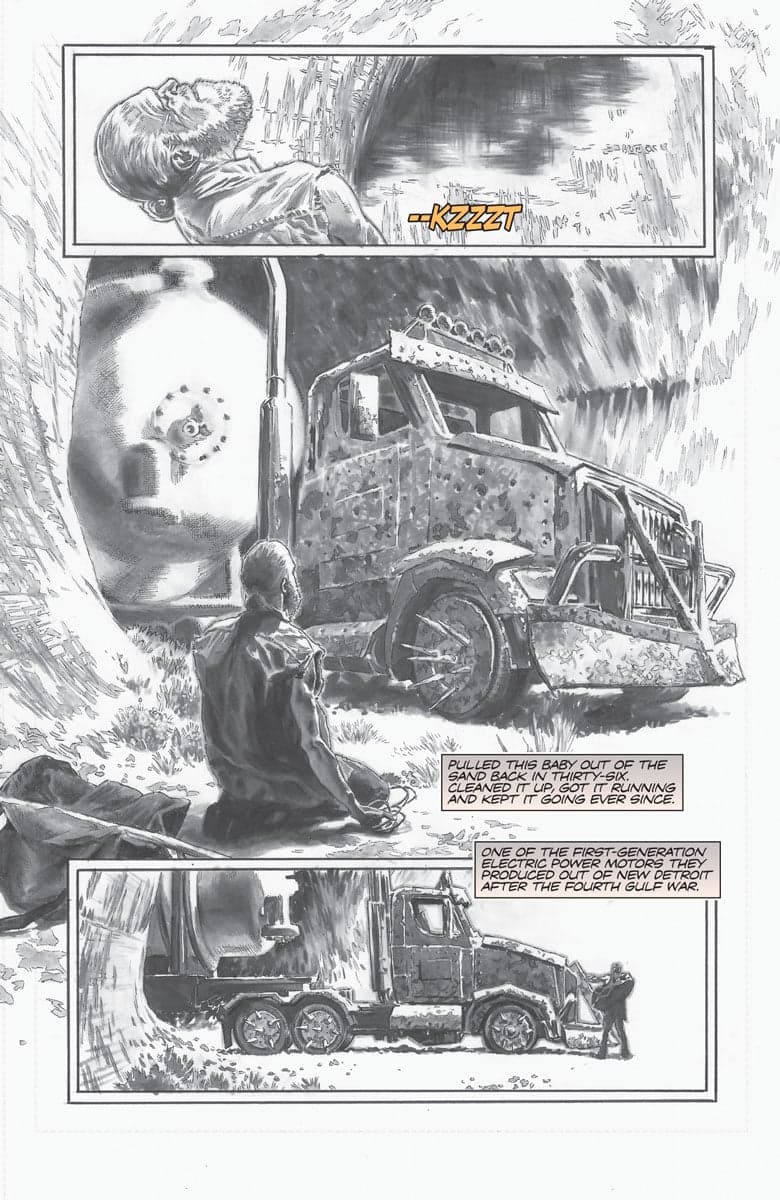 Bloodshot Reborn: The Analog Man - Director's Cut #1 Preview Page