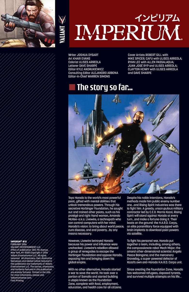 Imperium #13 Preview Page