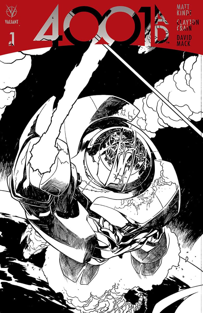 Interlocking B&W Artist Variant by Ryan Sook