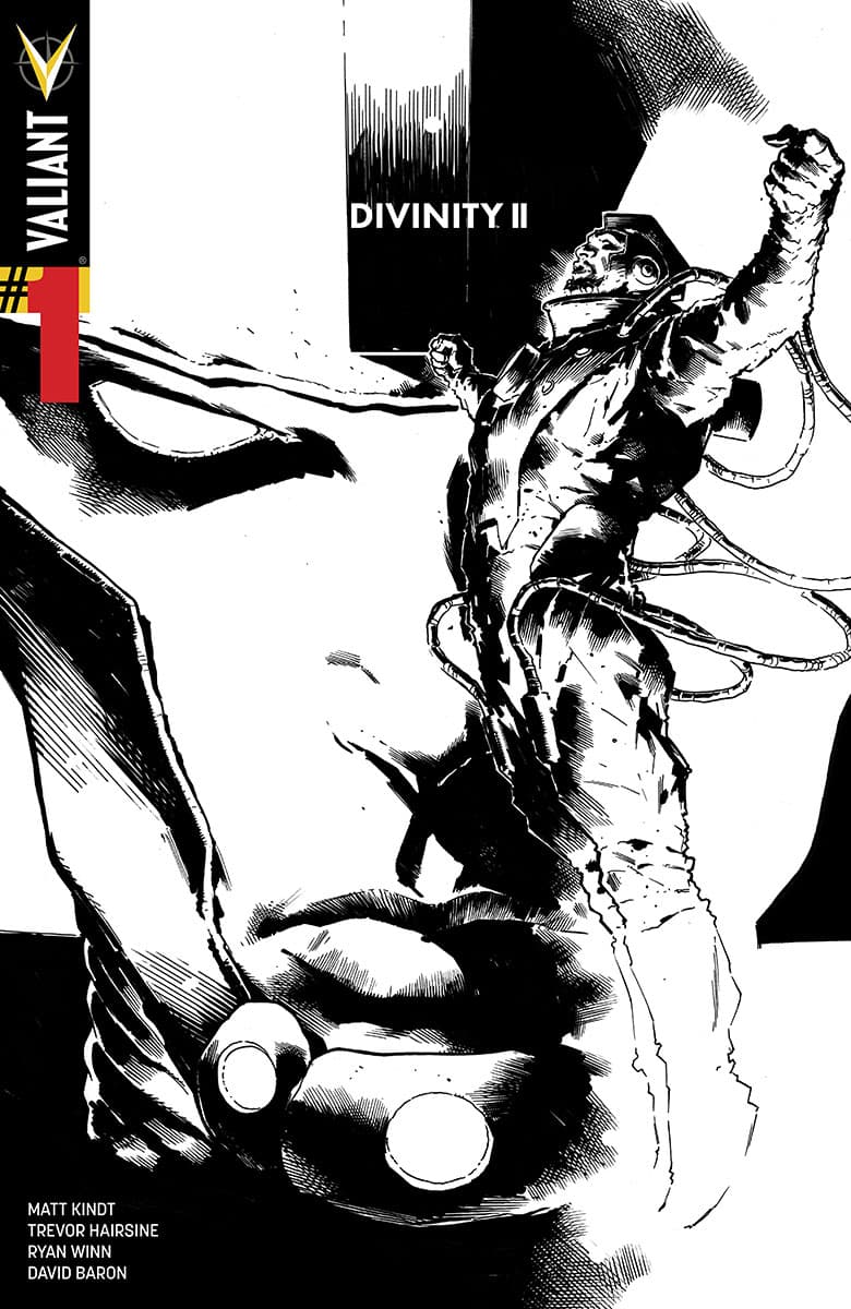 B&W Sketch Variant by Trevor Hairsine