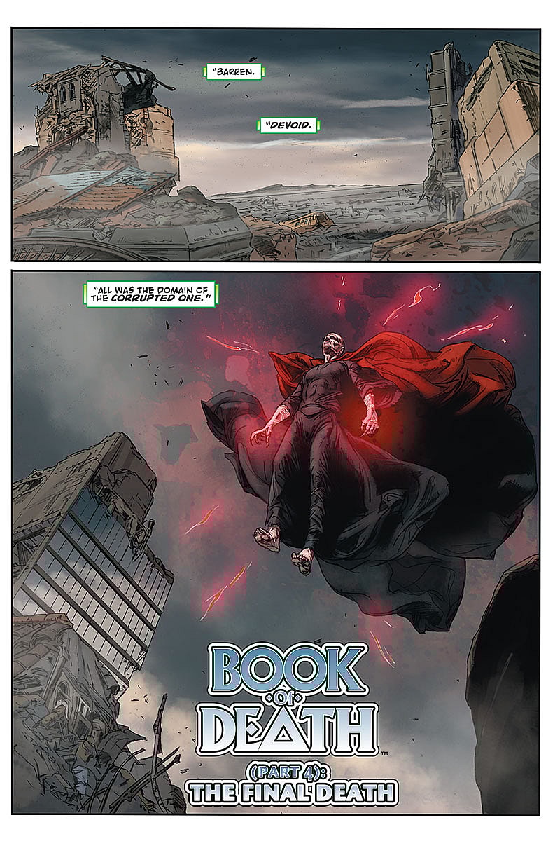 Book of Death #4 Preview Page