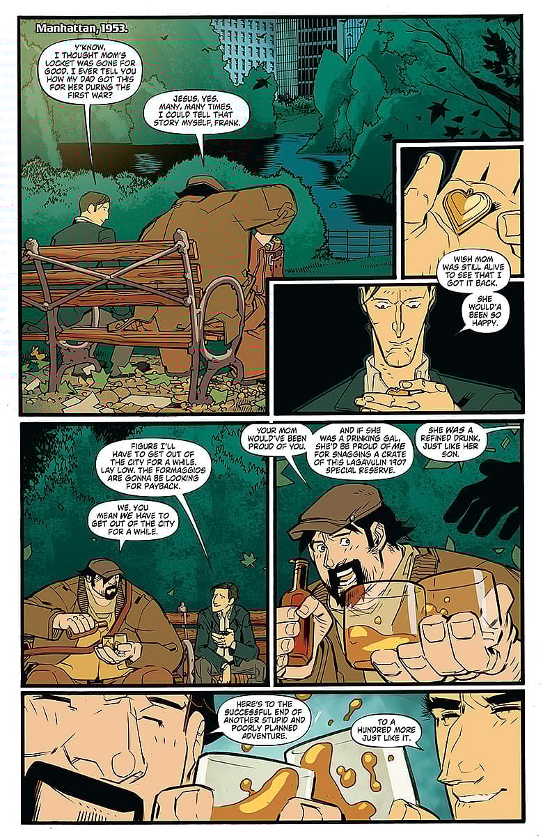A&A: The Adventures of Archer & Armstrong #1 Preview Page