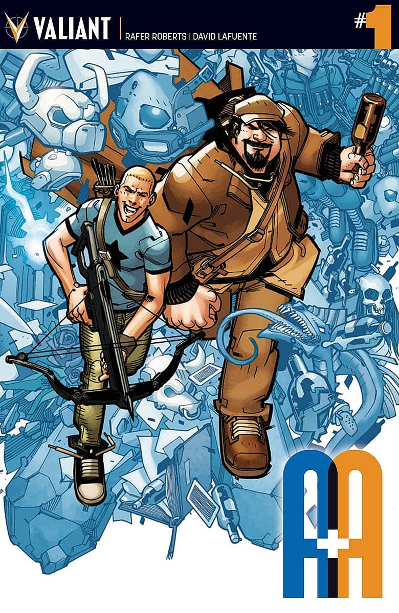 A&A: The Adventures of Archer & Armstrong #1 Cover