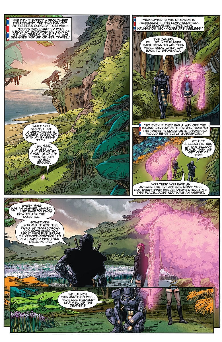 Ninjak #11 Preview Page