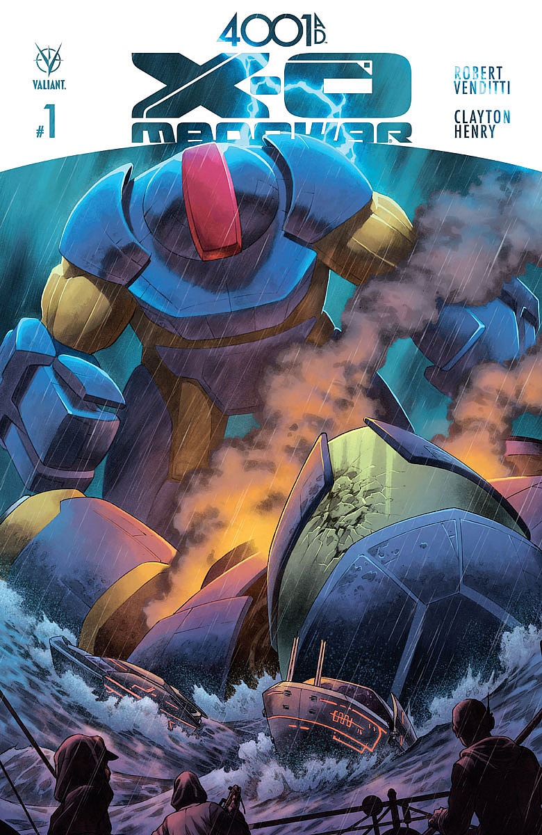 4001 A.D.: X-O Manwar #1 Cover