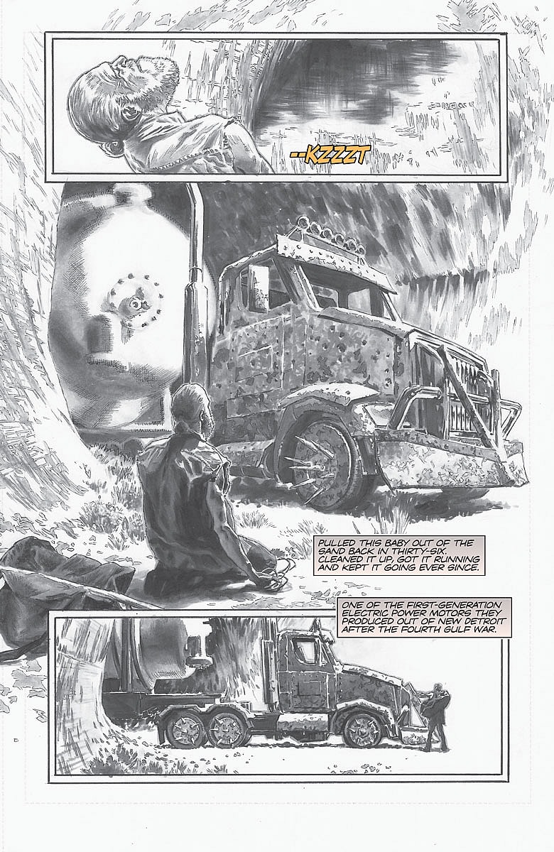 Bloodshot Reborn: The Analog Man - Director's Cut #1 Preview Page