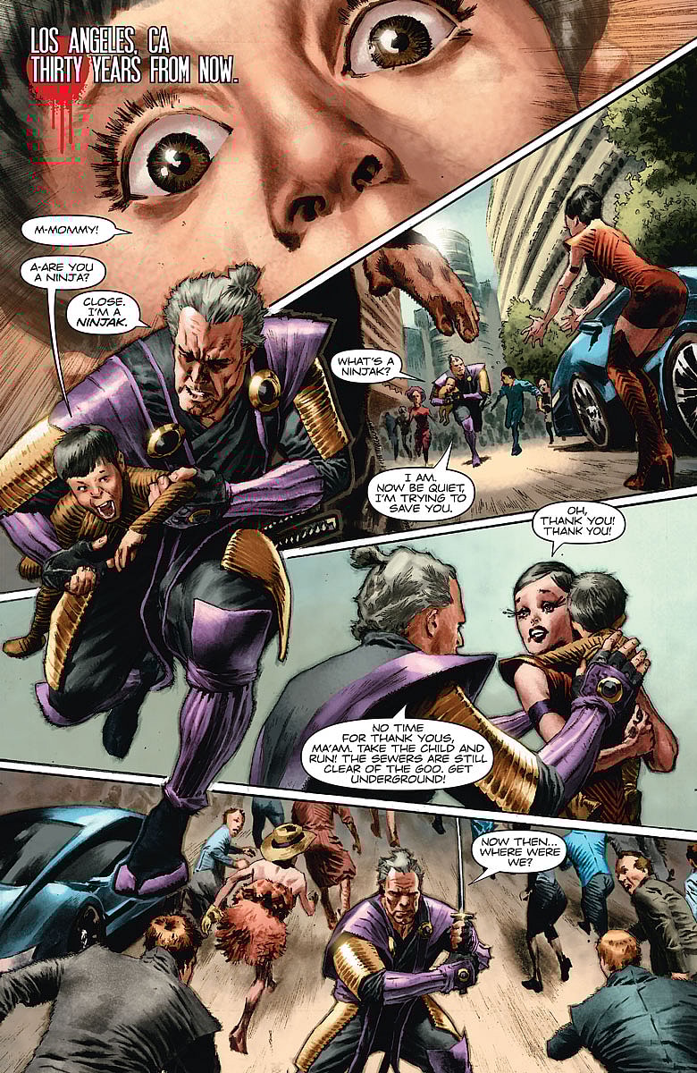 Bloodshot Reborn #11 Preview Page