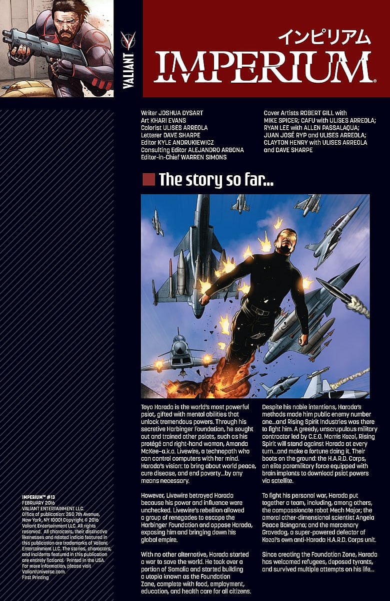 Imperium #13 Preview Page