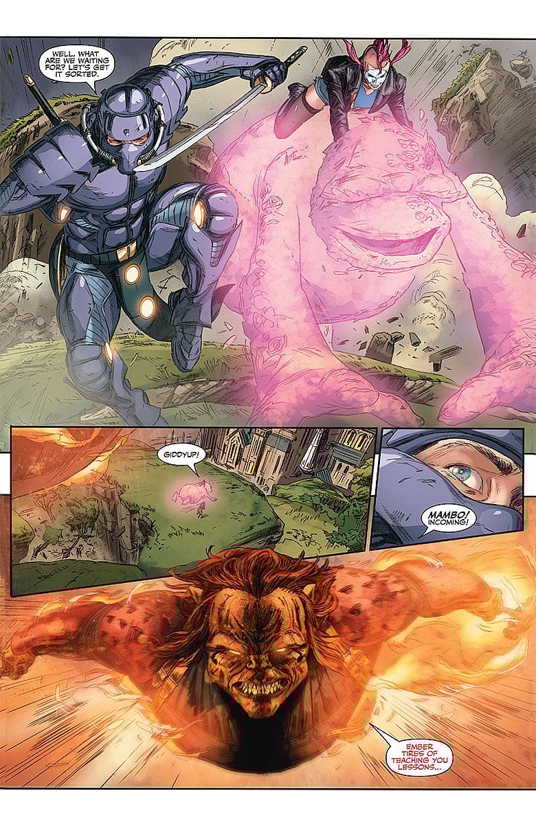 Ninjak #12 Preview Page