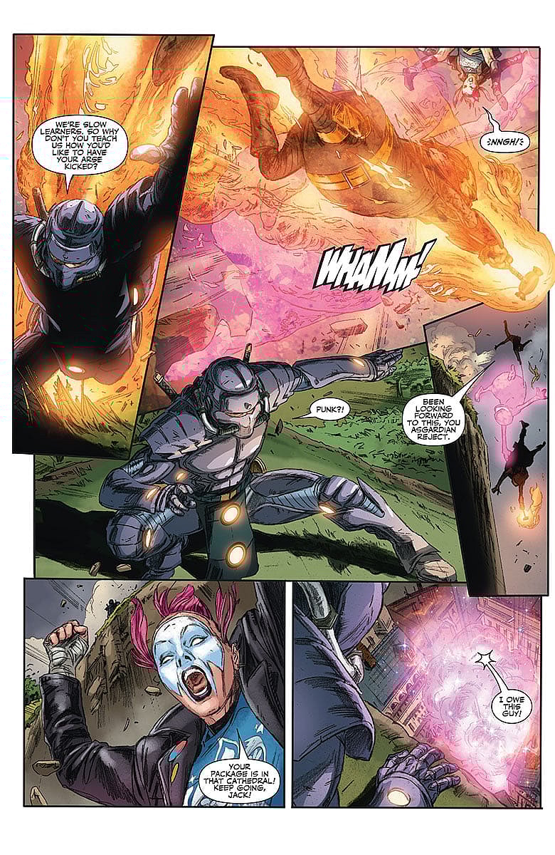 Ninjak #12 Preview Page