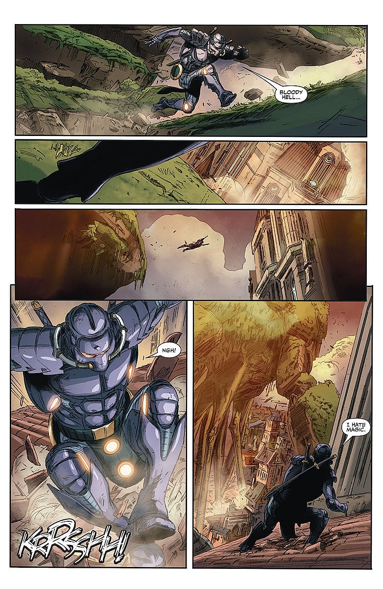 Ninjak #12 Preview Page