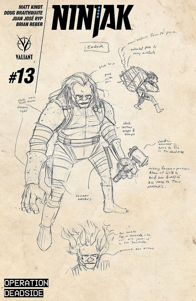 Character Design Variant by Matt Kindt