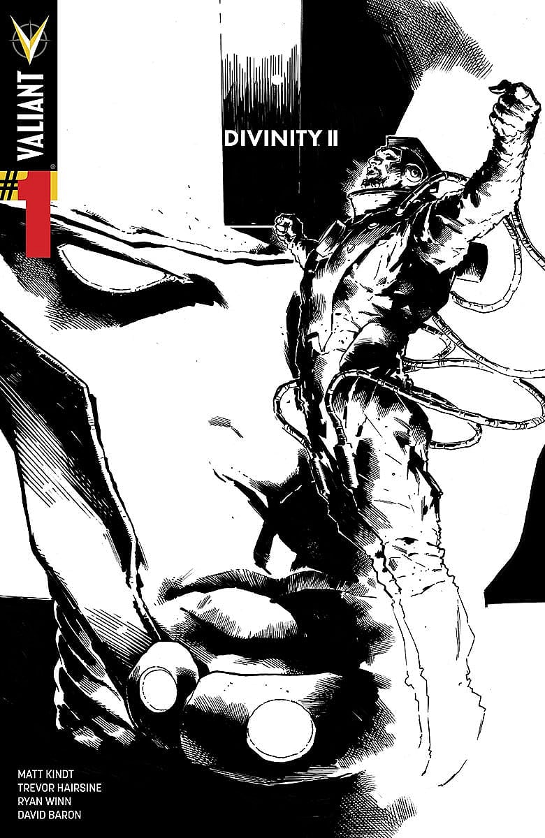 B&W Sketch Variant by Trevor Hairsine