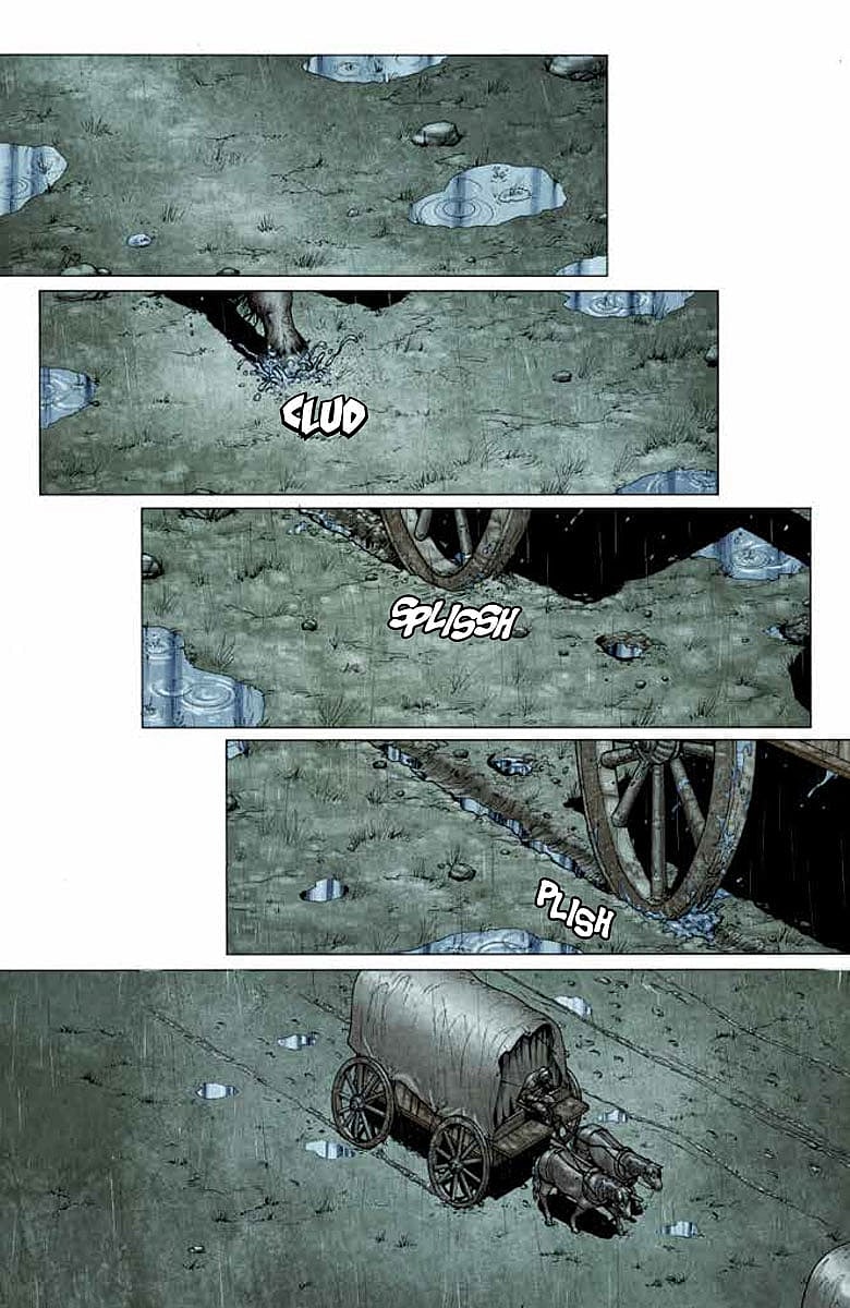 Interior Art by Pere Perez and colored by David Baron