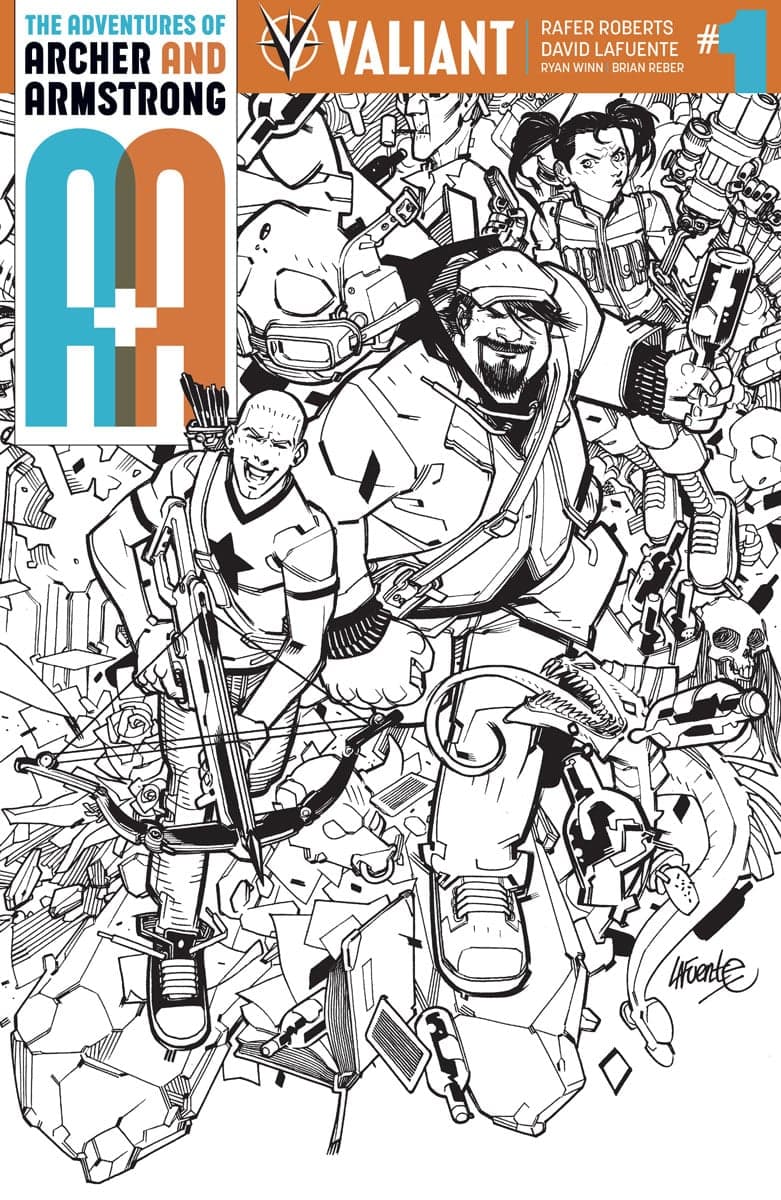 B&W Sketch Variant by David Lafuente