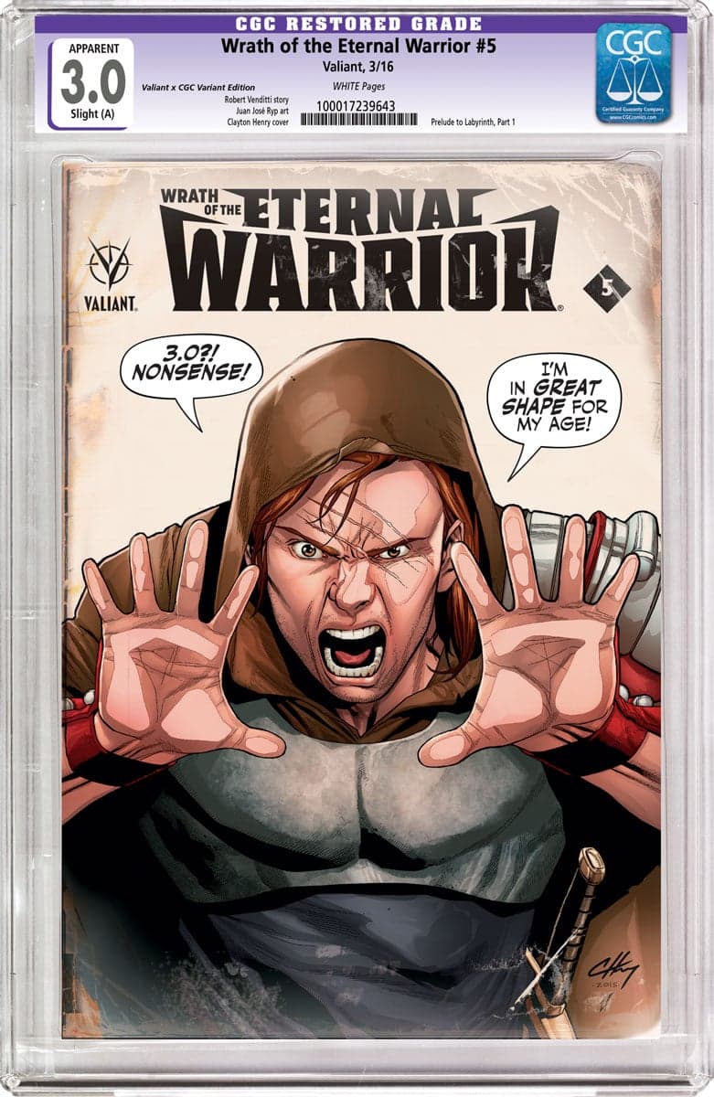 CGC Replica Variant by Clayton Henry