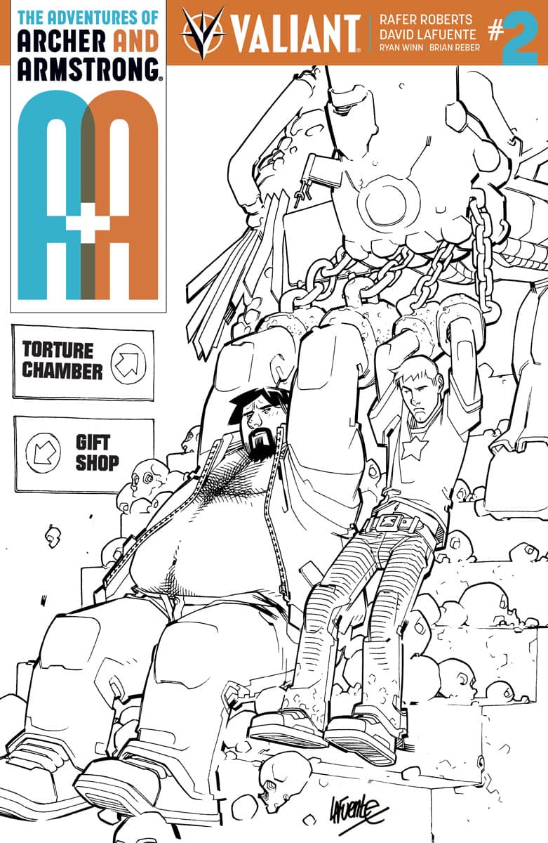 B&W Sketch Variant by David Lafuente