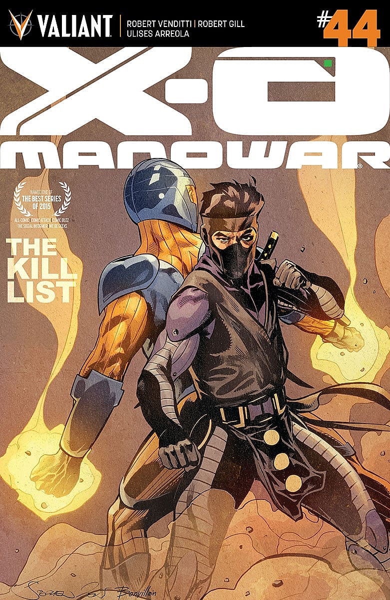 X-O Manowar #44 Cover