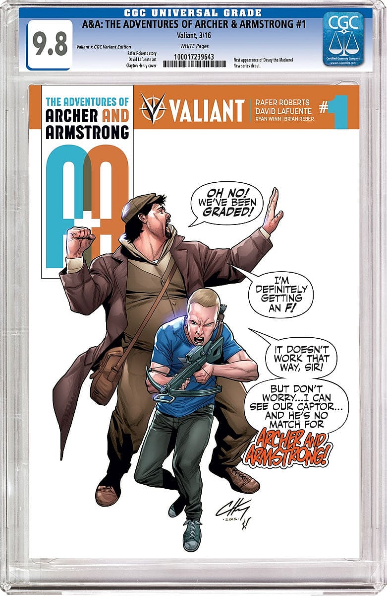 CGC Replica Variant by Clayton Henry