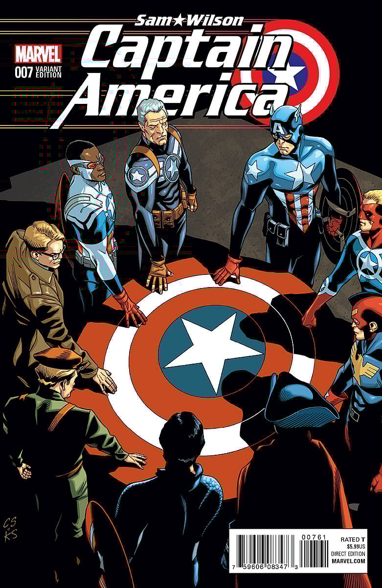 Captain America of All Eras Variant by Chris Sprouse