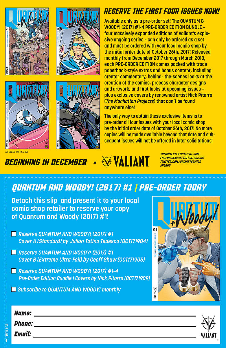 Quantum and Woody #1