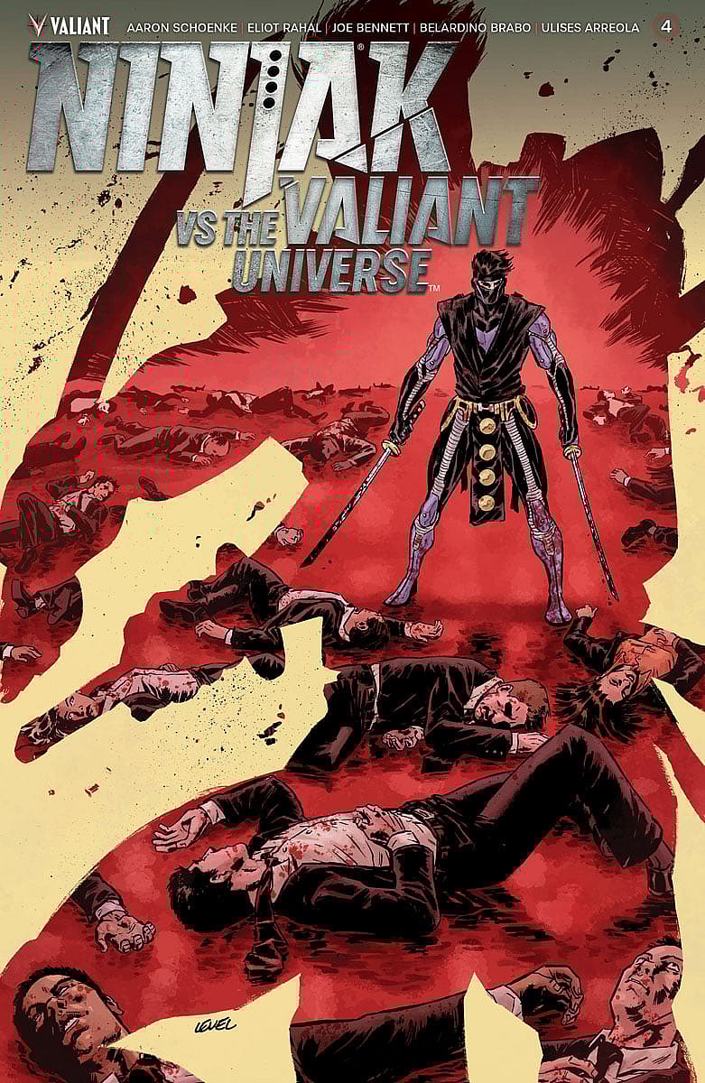 Ninjak vs the Valiant Universe #4
