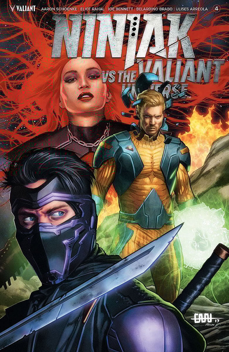 Ninjak vs the Valiant Universe #4