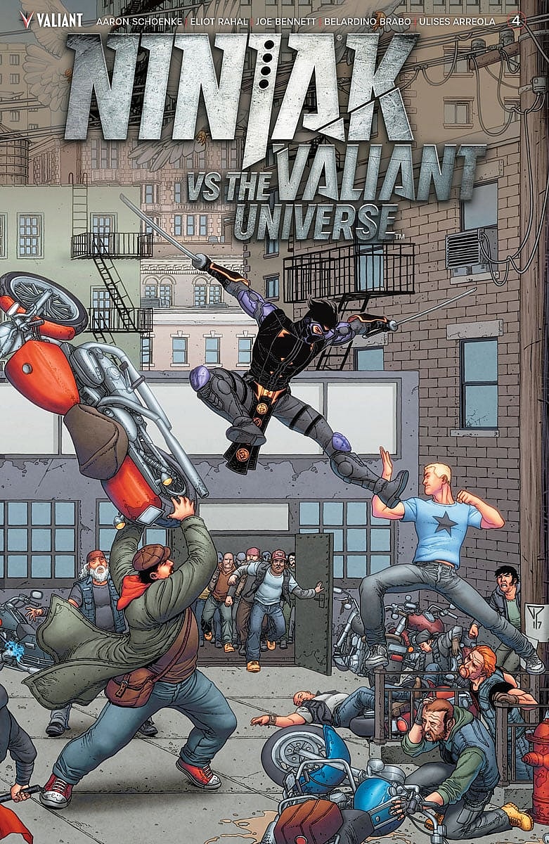 Ninjak vs the Valiant Universe #4