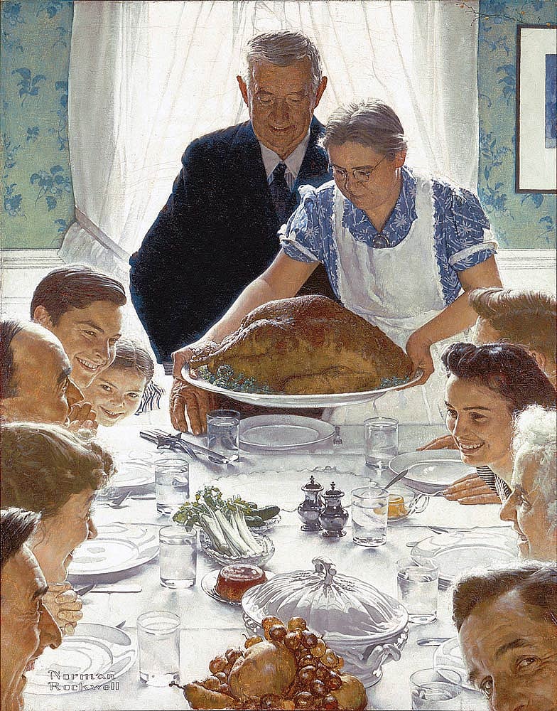 Norman Rockwell Thanksgiving