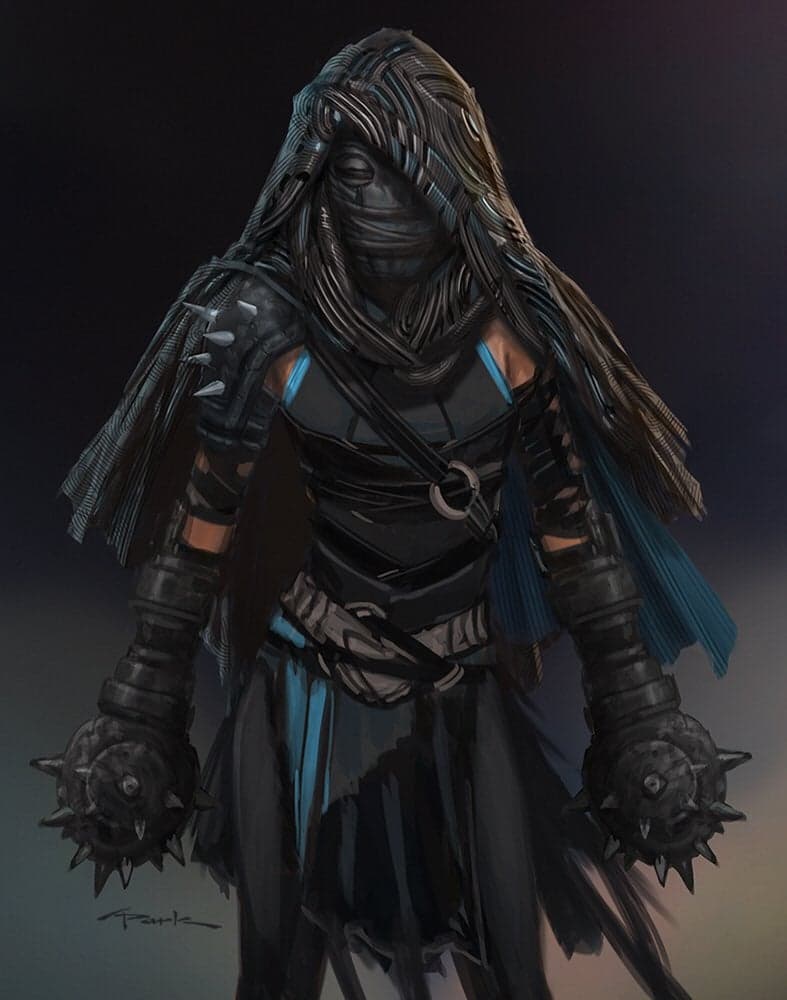 Andy Park Valkyrie Character Design