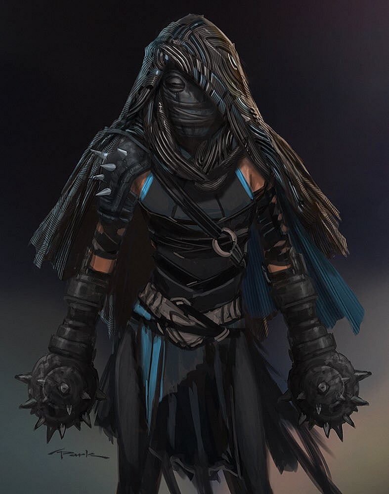 Andy Park Valkyrie Character Design