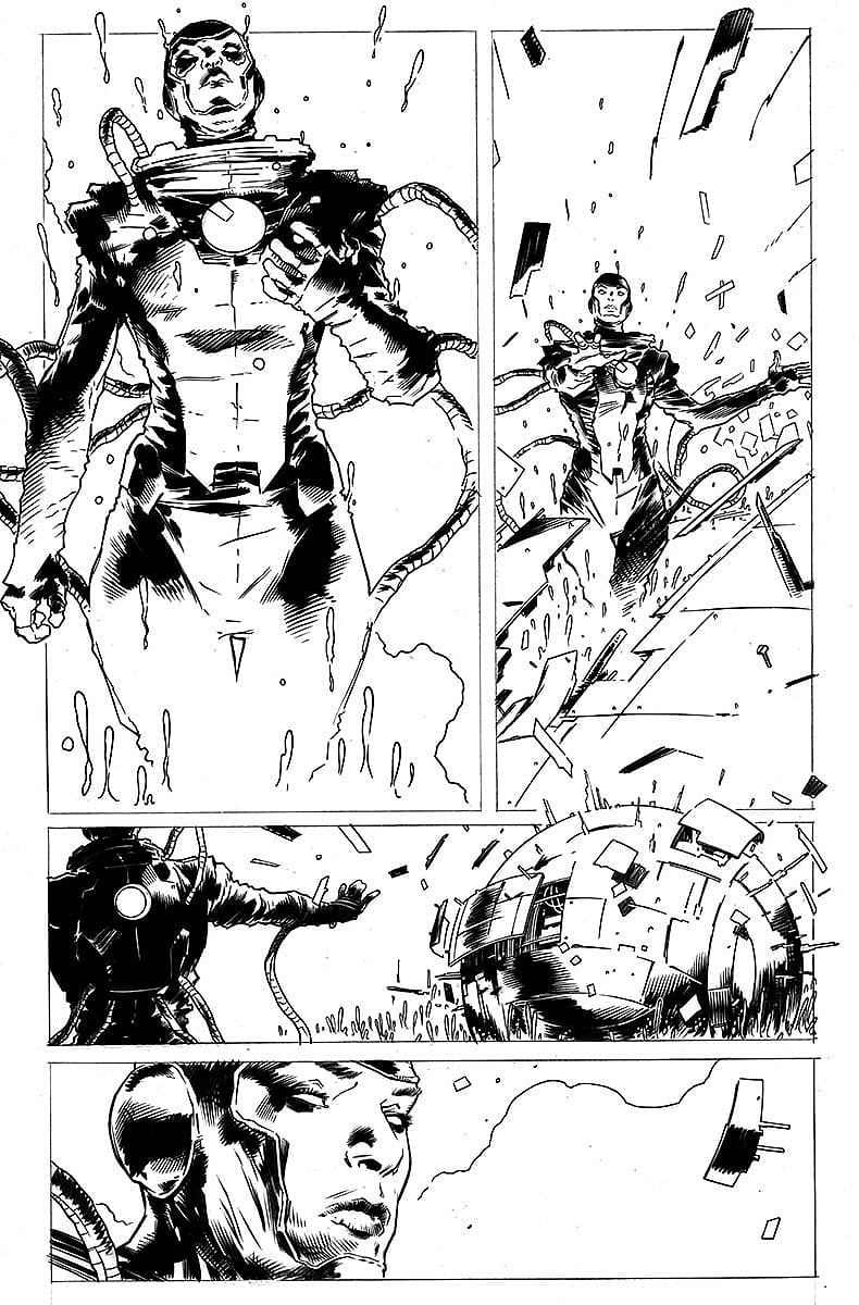 Divinity II #1 Black & White Preview Page