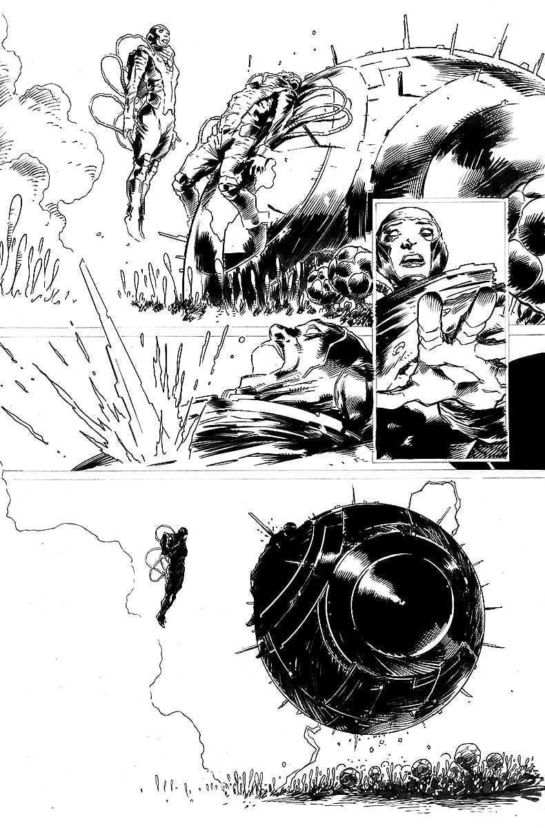 Divinity II #1 Black & White Preview Page